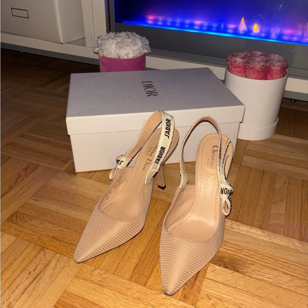Authentic J’Adior Slingback Pump 36.5 10cm
